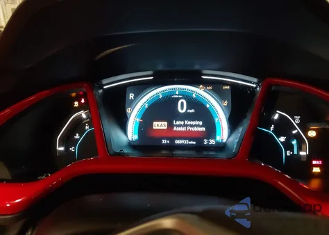 2019 Honda Civic Lx z USA, uszkodzony, nr VIN 2HGFC2F69KH581622